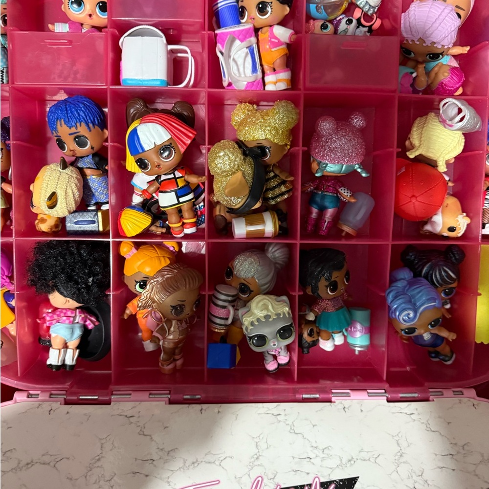 LOL Surprise Pink Storage Case